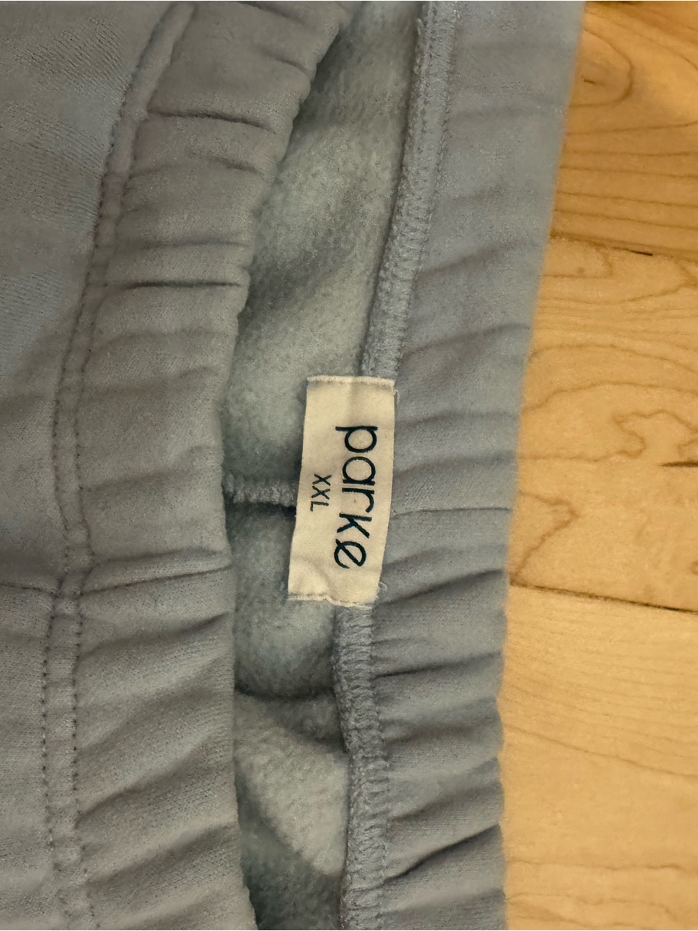 parke Women's Light Blue Fleece Joggers